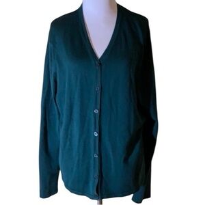 Pendleton Cardigan Size Large Silk Blend